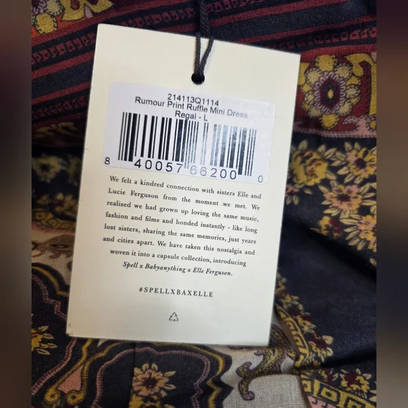 Spell Rumour Ruffle Mini Dress - Picture 7 of 10
